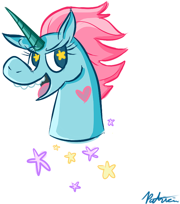 Star Vs The Forces Of Evil Pony Head By Bloknbeanbagg - Star Vs The Forces Of Evil Pony Head (792x792)