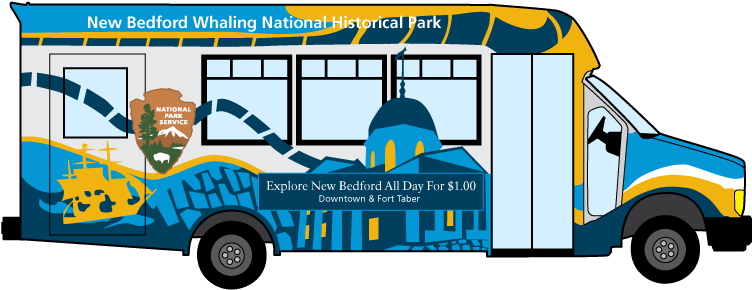 Nb Line Illustrated Shuttle - U.s. National Park Service (792x309)
