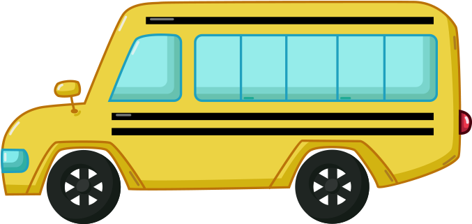 Png Mavi Otobüs Resmi - Autobus Urbano Dibujo (676x524)