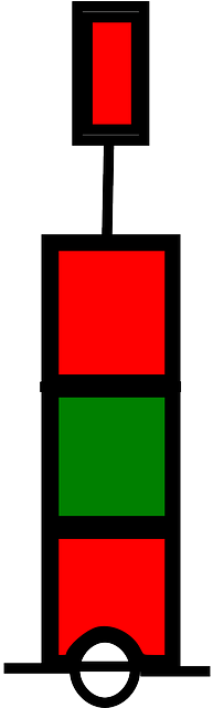 Symbol Beacon, Chart, Red Green Red, Sailing, Sea, - Symbol Beacon, Chart, Red Green Red, Sailing, Sea, (320x640)