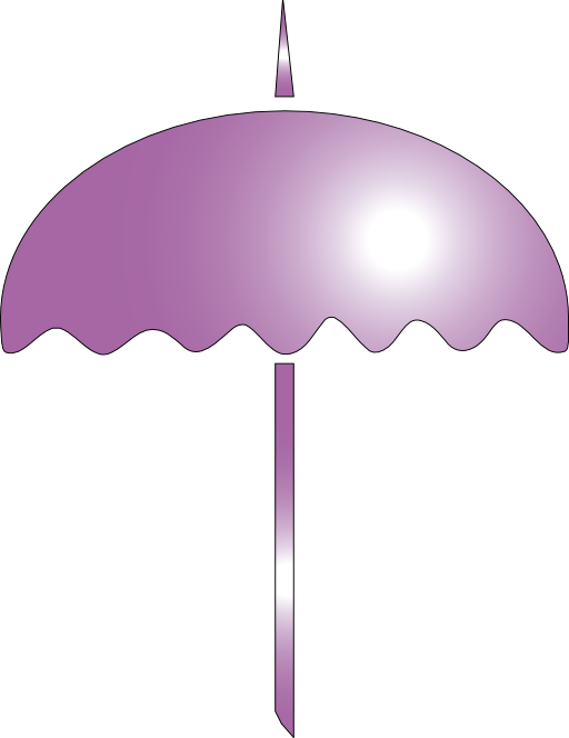 Umbrella Icon - Lampshade (512x664)