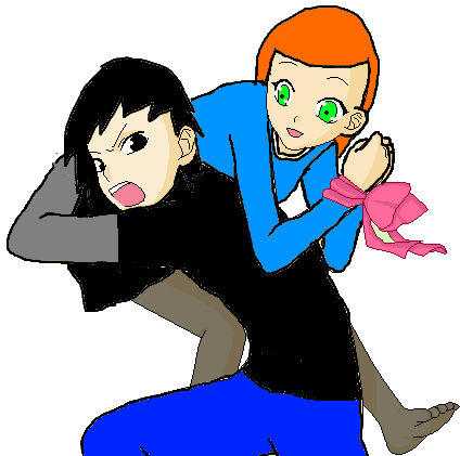 Gwen Is Mine By Alienforce20 - Ben 10 Captured Deviantart (424x421)