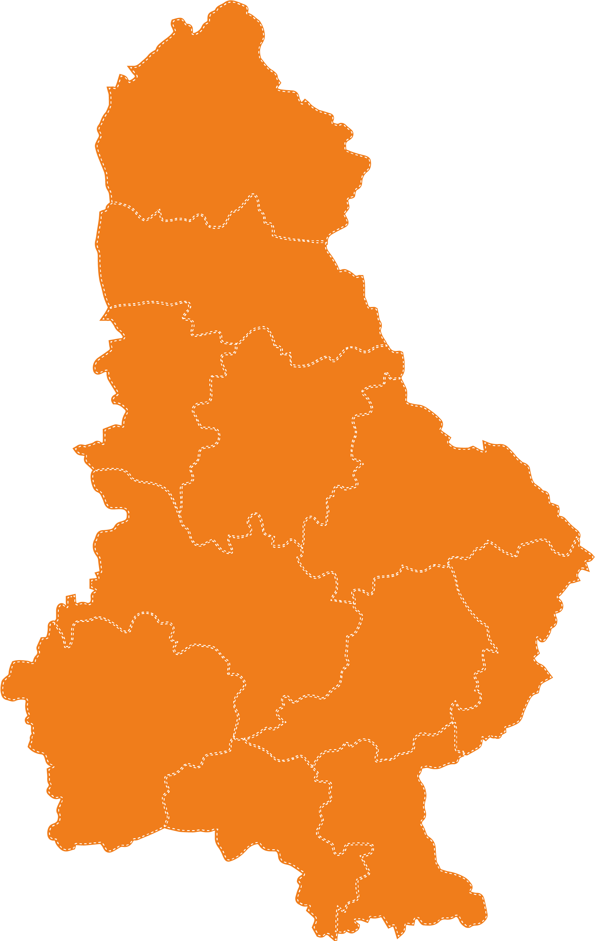 Karte Aller Jugendstellen Im Dekanat - Bistum Regensburg (2001x3157)