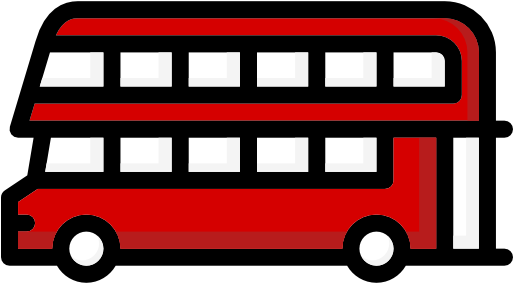 Double Decker Bus Free Icon - Double-decker Bus (512x512)
