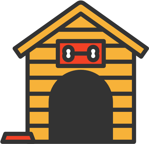 Doghouse, Buildings, Tools And Utensils, Dog House, - Cliffs Of Moher (512x512)