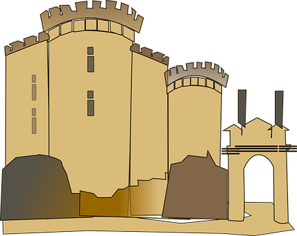 Bastille, Building, Castle, Fortress - Dibujos De La Bastilla (428x340)