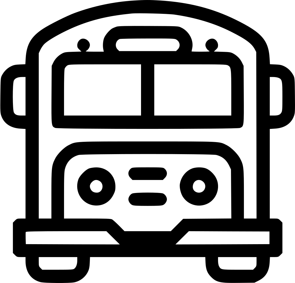 School Bus Comments - Bank Icon Png (981x940)
