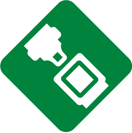 Directv Dvd Siriusxm Restrooms Electrical Outlets Wifi - Seatbelts Icon (447x450)