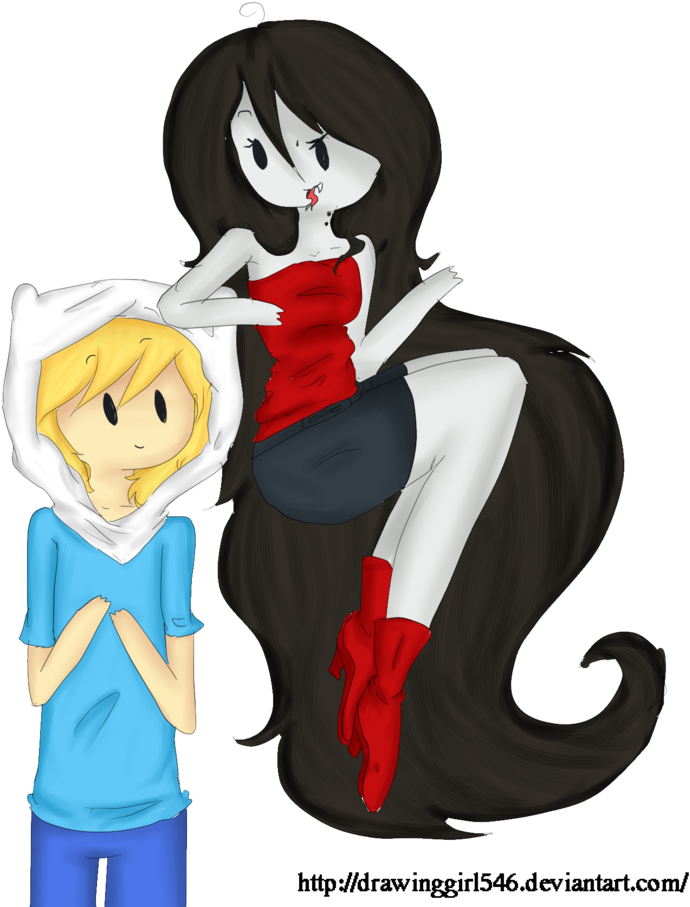 Finnceline ~ Happy Bday By Drawing-heart - Cartoon (867x921)