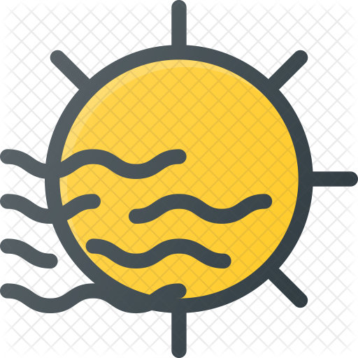 Foggy Day Icon - Gas Well Map Symbols (512x512)