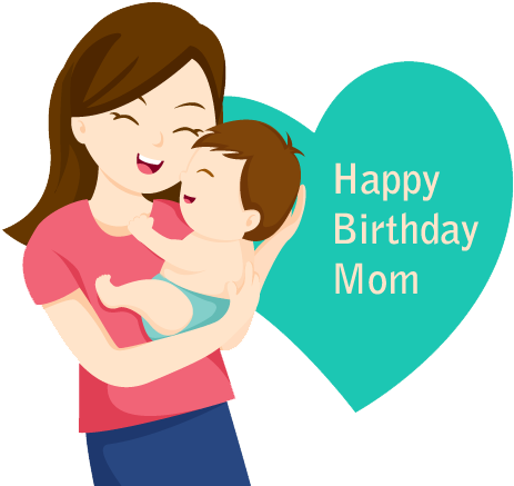 No Touching Clip Art Download No Touching Clip Art - Happy Birthday Mom Cartoon (500x441)