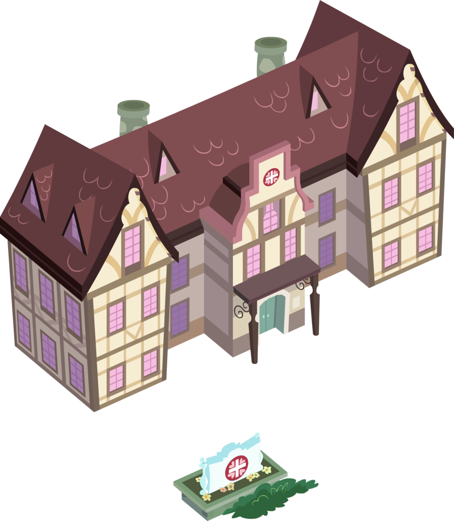Miketheuser, Background, Building, Hospital, Isometric, - House (892x1024)