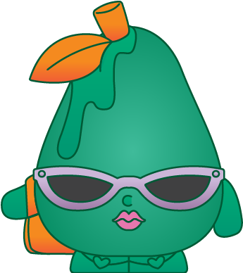 Image For Shopkin Named Posh Pear - All Season Shopkins Characters (400x400)
