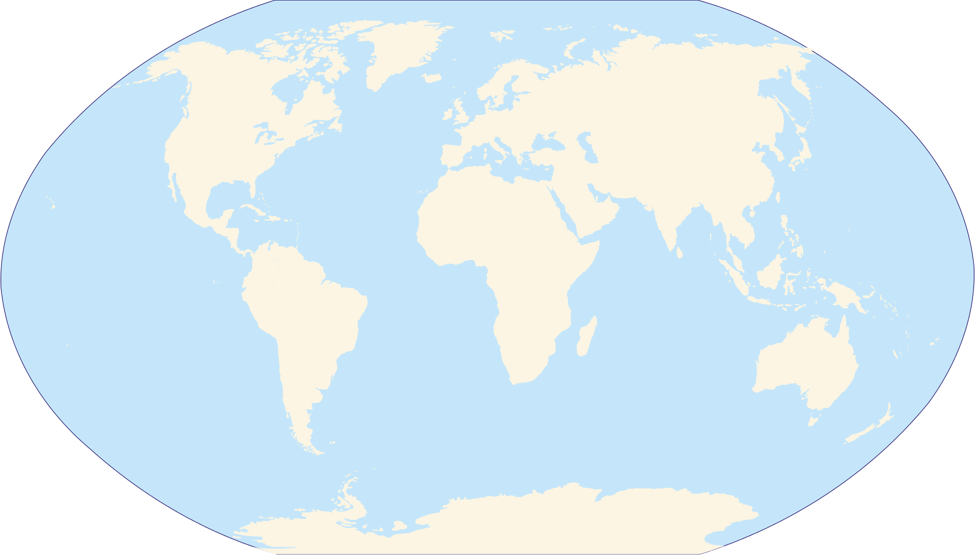 World Map Longlat-simple - Ukraine On The World Map (2000x1140)