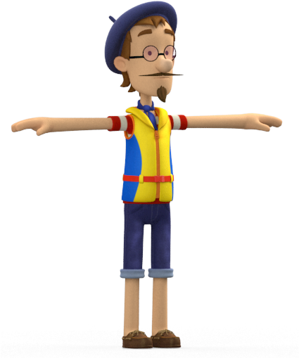 Paw Patrol Francois Turbot Life Jacket - Paw Patrol Life Jacket (425x509)