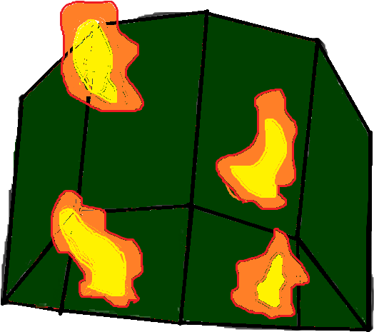 Military Tent Burning By Xertris - Military (541x476)