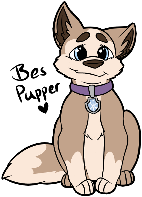 Tundra The Snow Pup By Breadofpain - Drawing (500x714)