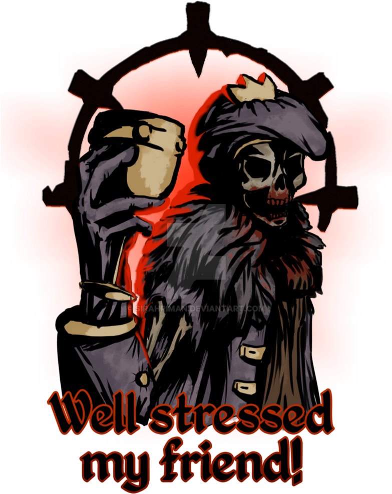 Png - Darkest Dungeon Bone Courtier (782x1022)