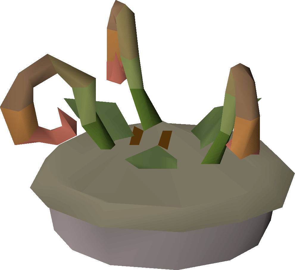 Uncooked Botanical Pie Detail - Old School Runescape (991x907)