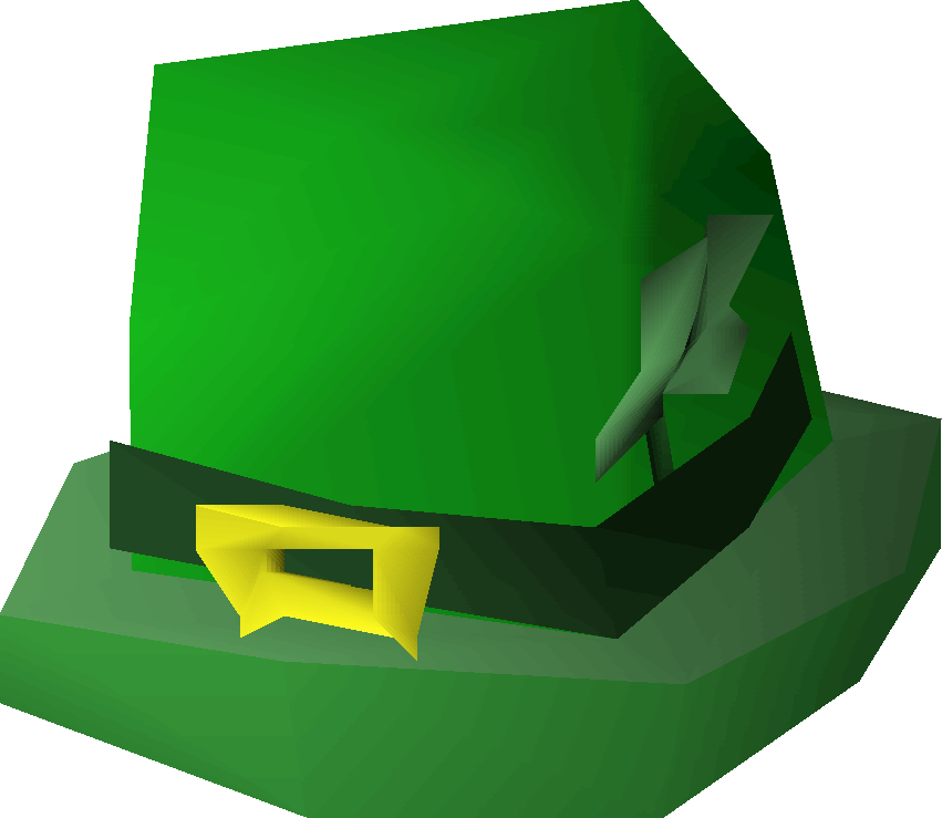 Leprechaun Hat Detail - Old School Runescape (851x739)