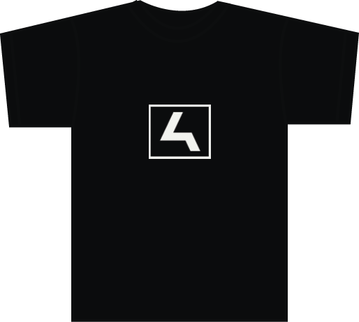 Black T Shirt - Black T Shirt Back (514x462)