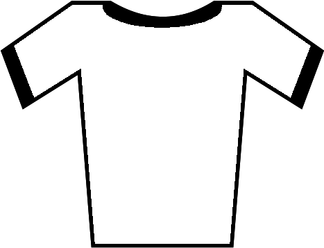 T-shirt Nr - Soccer T Shirt Black And White (500x400)