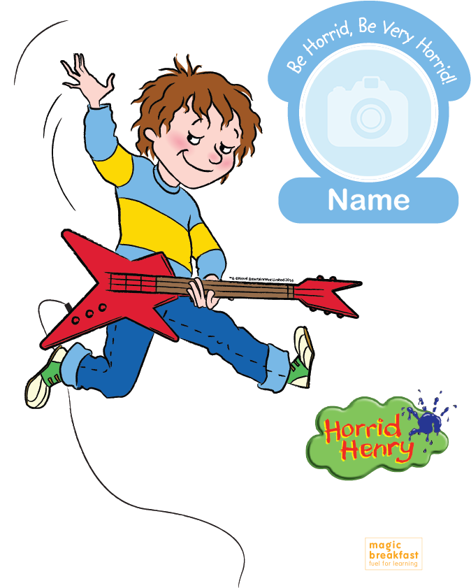Horrid Henry T-shirt - Horrid Henry (679x850)