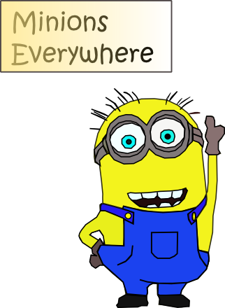 Minions Comenzamos Descargando La Imagen De - Save Water Save Life (322x440)