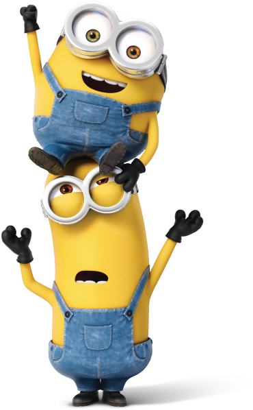 Minions Png Minionsallday - Minion Kevin And Bob (500x700)