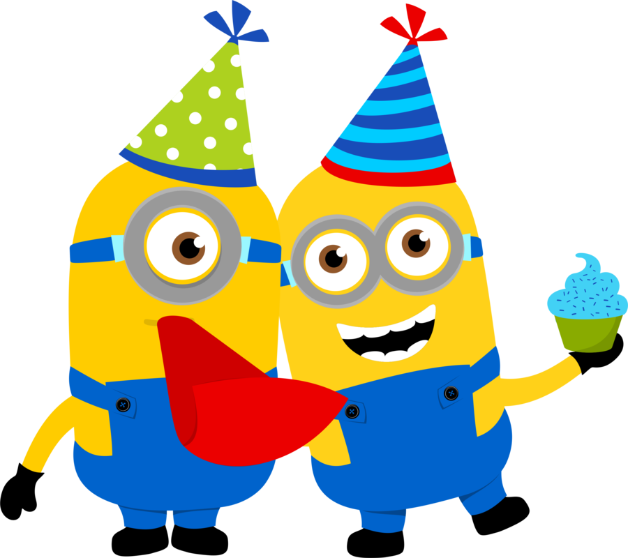 Jbxguggryetbj J3fodpqy9kwai - Minion In A Party Hat (900x800)