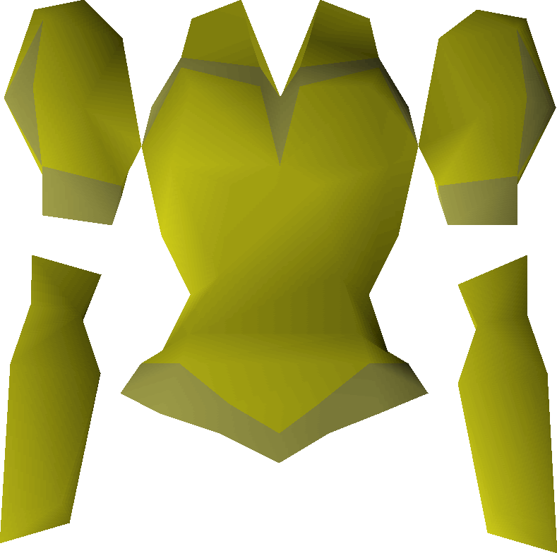Gold Elegant Blouse Detail - Old School Runescape (789x784)