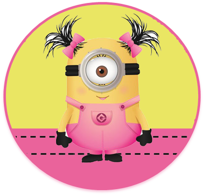 Alfajores3 Candy Bar Minions Nena Kit Imprimible - Minions (418x400)