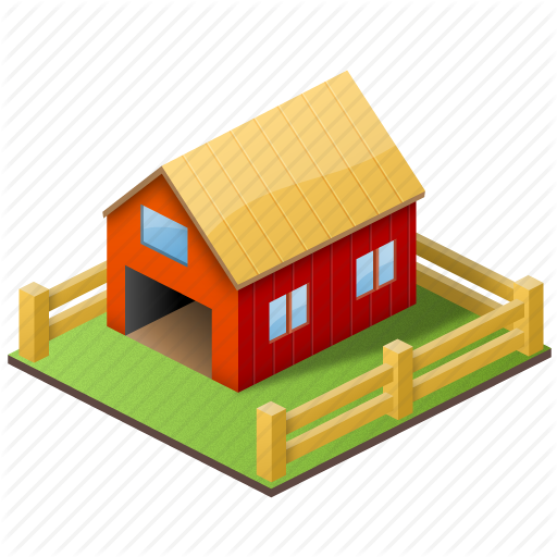 Farmhouse Icons - Farm Icon (512x512)