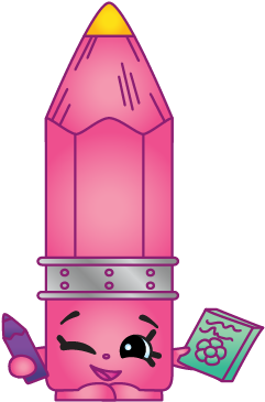 Shopkins - Shopkins Pencil Png (400x400)