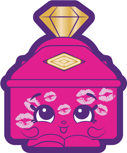 Rowena Ring Box Is An Ultra Rare Glamour Gems Tribe - Shopkins (834x834)