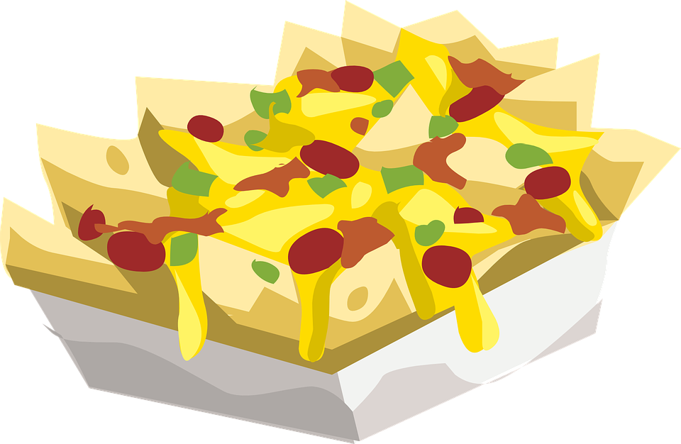 Food, Nachos, Snack, Sauce, Tomato, Salsa, Spicy, Tasty - Nachos Clipart (960x626)
