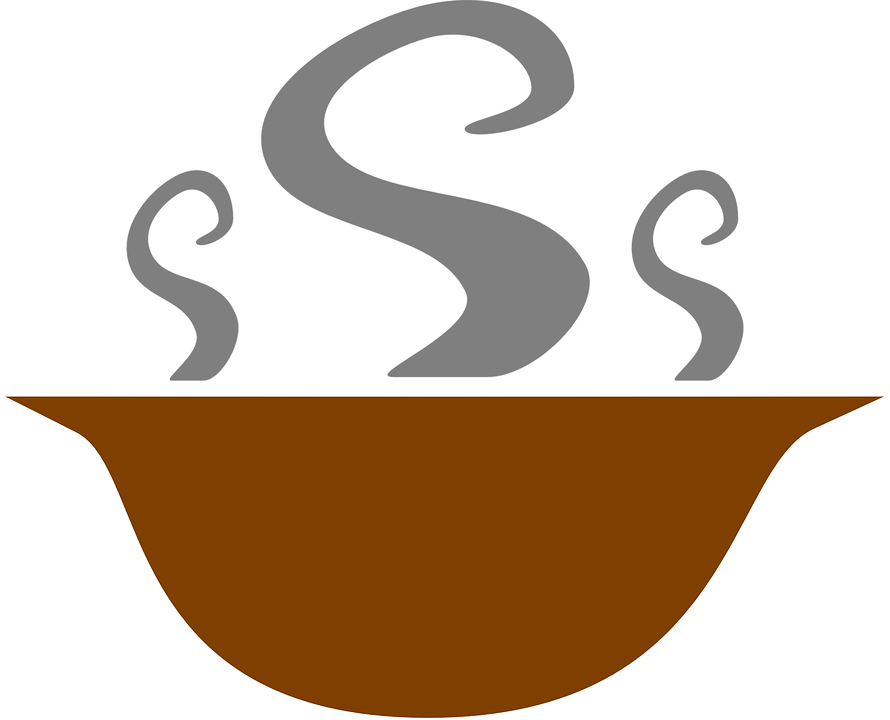 Smoke Clipart Hot Smoke - January National Soup Month (890x720)
