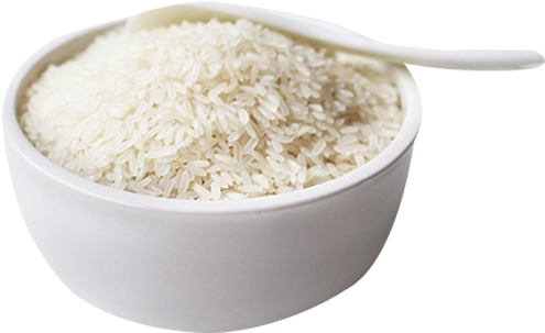 White Rice Bowl Cooked Rice - Plato De Arroz Animado (658x474)