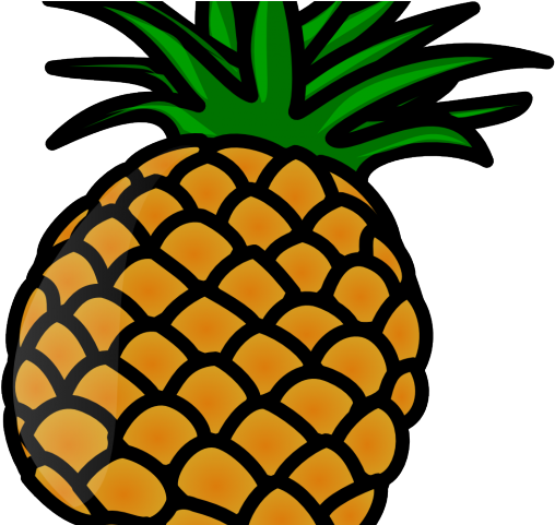 Pineapple Clipart Cartoon - Pineapple Png (640x480)