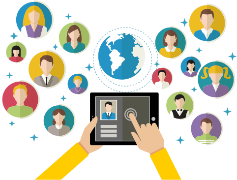 Social Hr System - Internet Imagenes Png (482x366)
