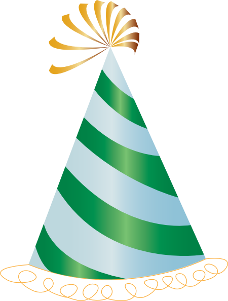 Party Hat Image - Party Hat Clip Art (450x594)