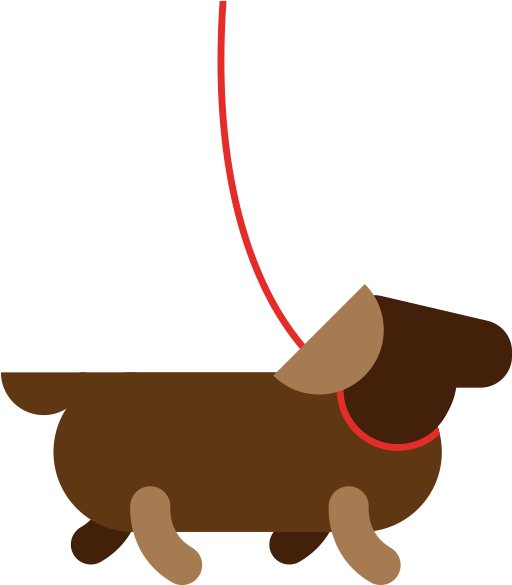 Go For A Walk - Dachshund (700x600)