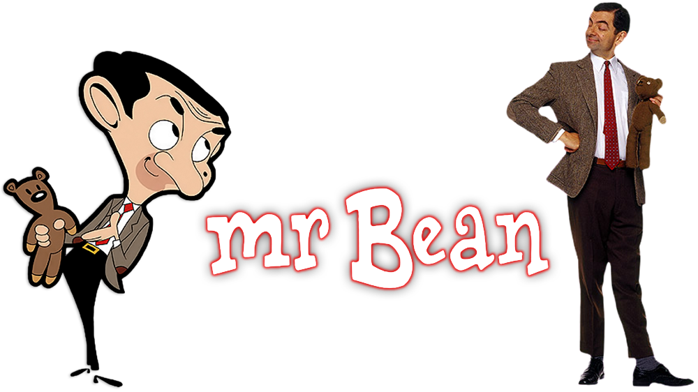 Mr Bean - Png, Clipart - Mr. Bean Animated Series Dvd Box 1 (1000x562)