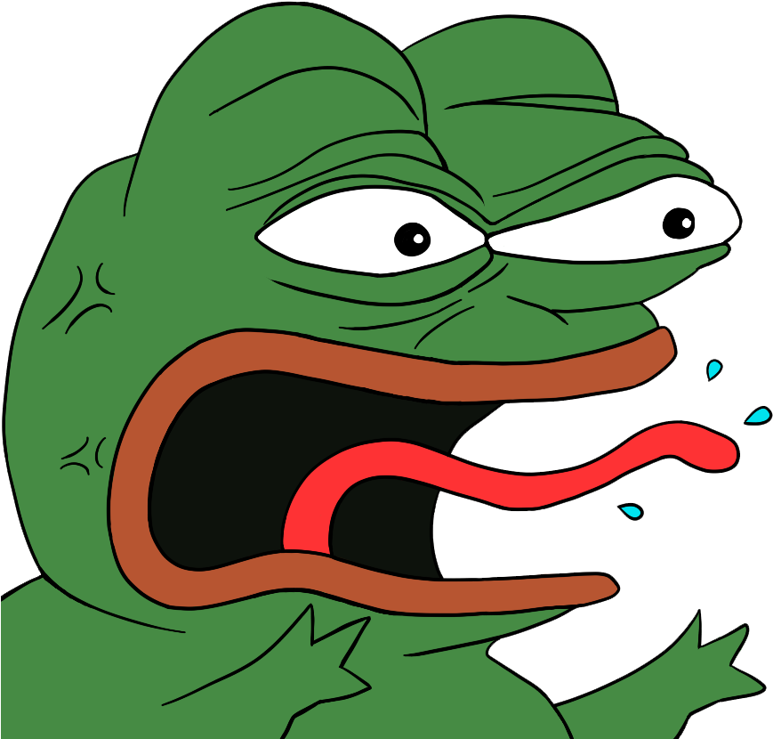 Pepe No Background - Pepe Angry (900x900)