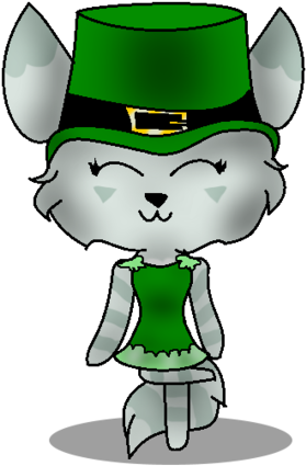 Patrick's Day By Catlovergirl19 - Saint Patrick's Day (400x428)