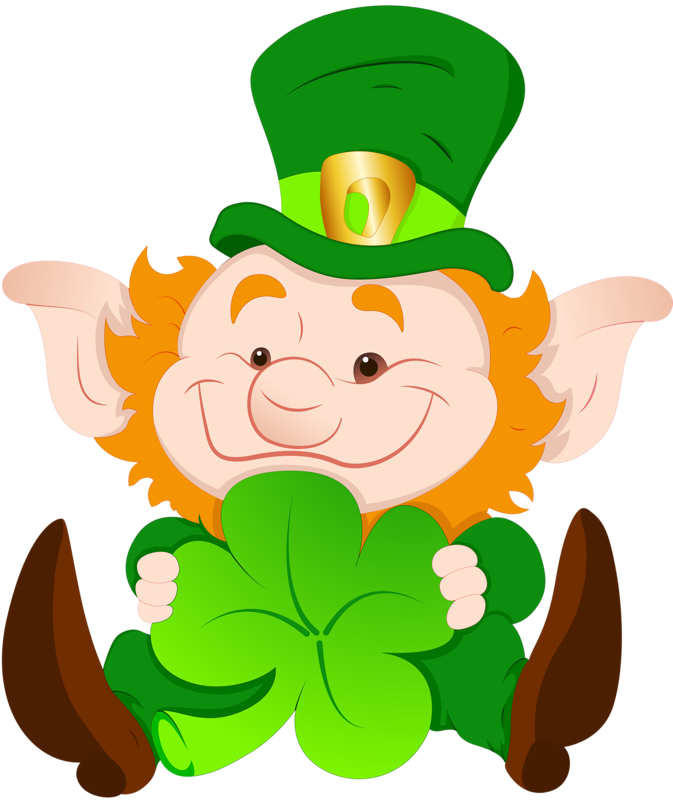 Tubes St-patrick - Cute Leprechaun Illustration (800x951)