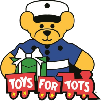 Help Us Spread Joy To Children In Need This Holiday - Toys For Tots (439x450)