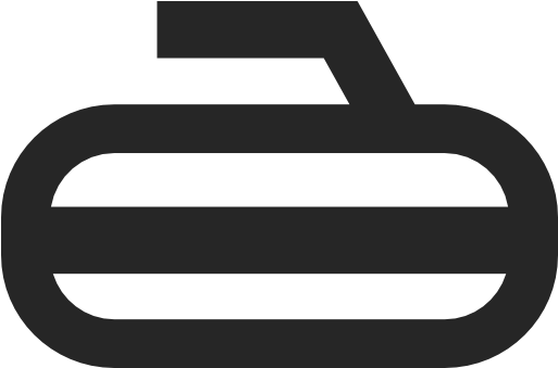 Curling Stone Icon Clipart - Curling Rock Clip Art (512x512)