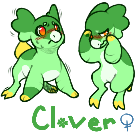 Clover The Shaky Wyngro By Dominos-cat - Cartoon (500x500)