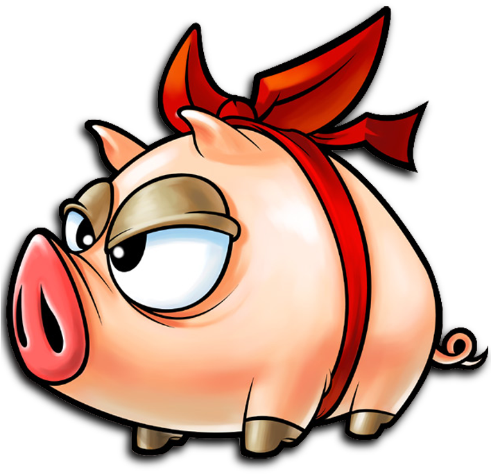 Pig Clipart - Maple Story Png Monsters (711x711)